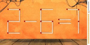 Matematická hádanka: Zvýšte svoje IQ pohybom iba 1 zápalky – ste dostatočne bystrí na to, aby ste dokončili výzvu za menej ako 30 sekúnd?