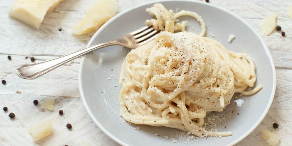 Miska na špagety squash Cacio e Pepe