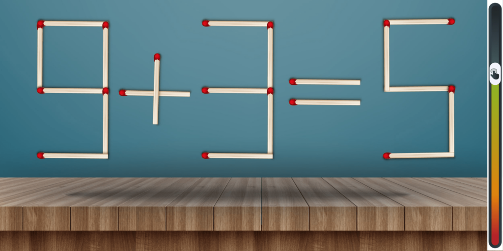 Matematická výzva: Otestujte si svoje IQ v blesku! Dokážete vyriešiť túto hádanku posunutím iba 1 zápasu?