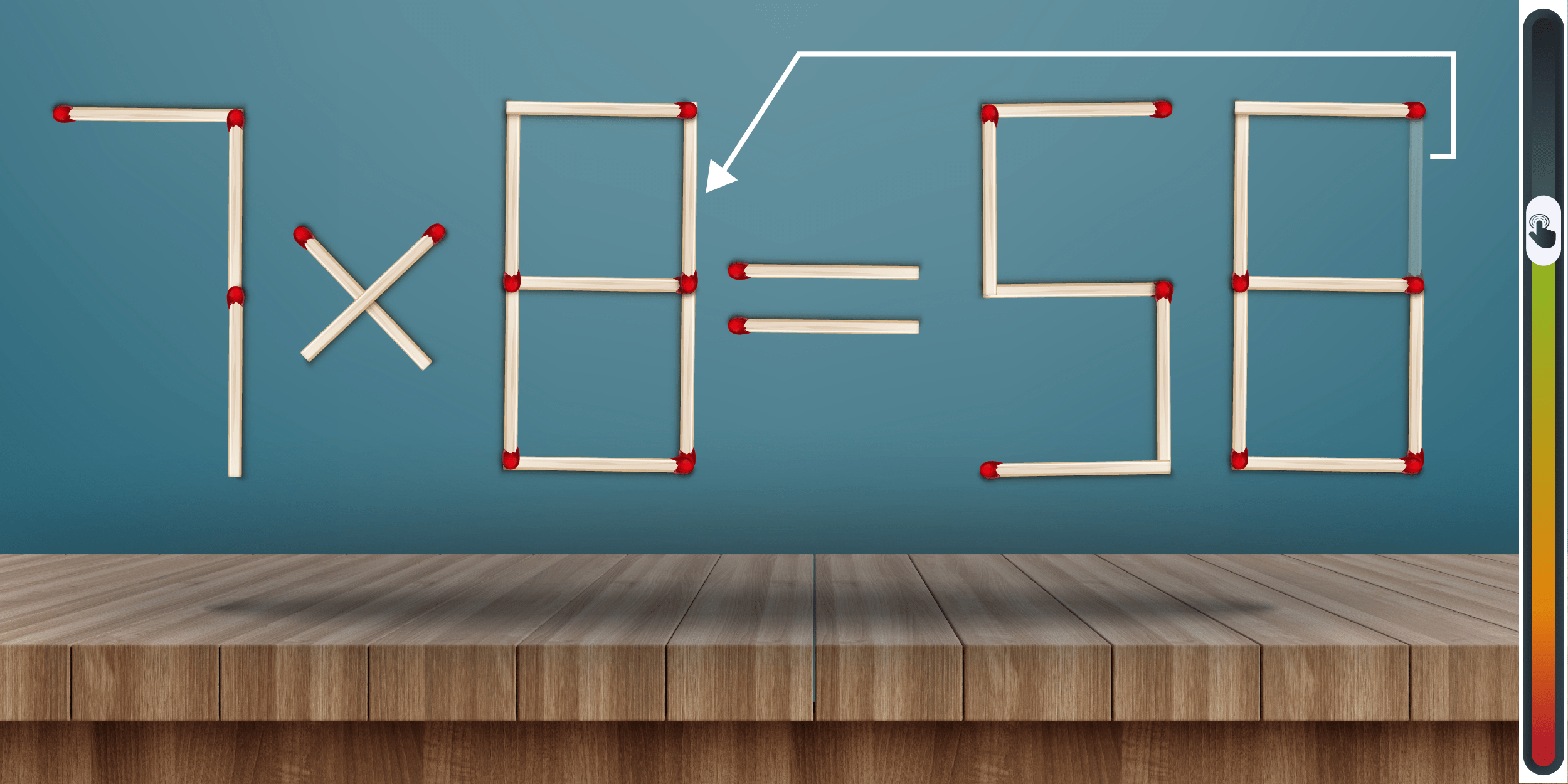 Matematická výzva: Otestujte si svoje IQ len za 15 sekúnd pohybom iba jednej zhody!