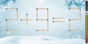 Matematická výzva: Otestujte si svoje IQ rýchlosťou a dôvtipom! Presuňte iba 1 zápas za menej ako 10 sekúnd