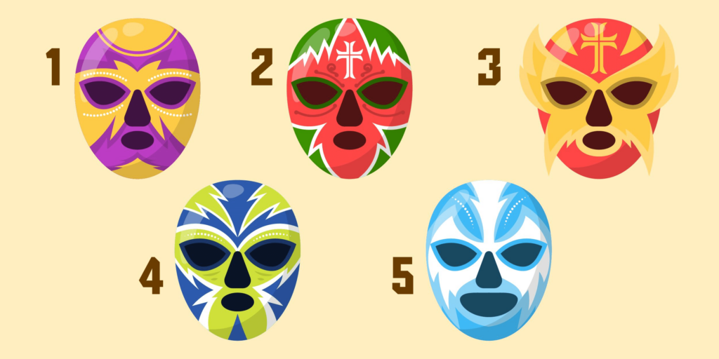 Test osobnosti: Odhaľte tajomstvá svojho ja s obľúbenou maskou! Vyberte si jednu z 5 masiek na obrázku a zistite, čo skrývate!