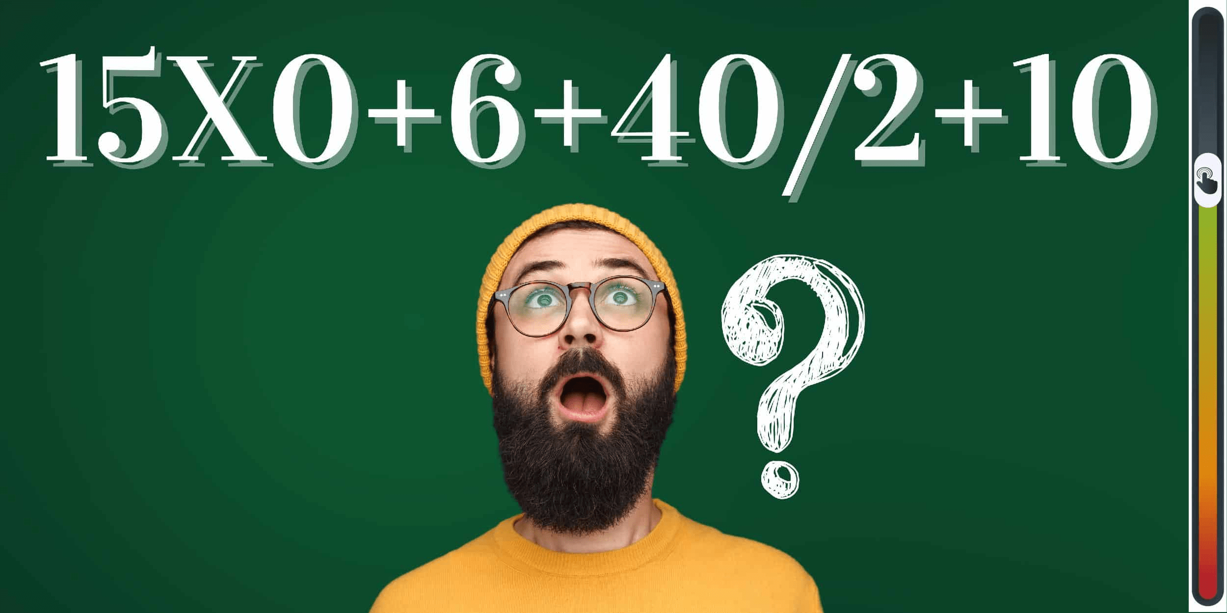 Matematická výzva: Blesky vo výpočtoch? Dokážte svoje QI riešením tejto rovnice za menej ako 5 sekúnd!