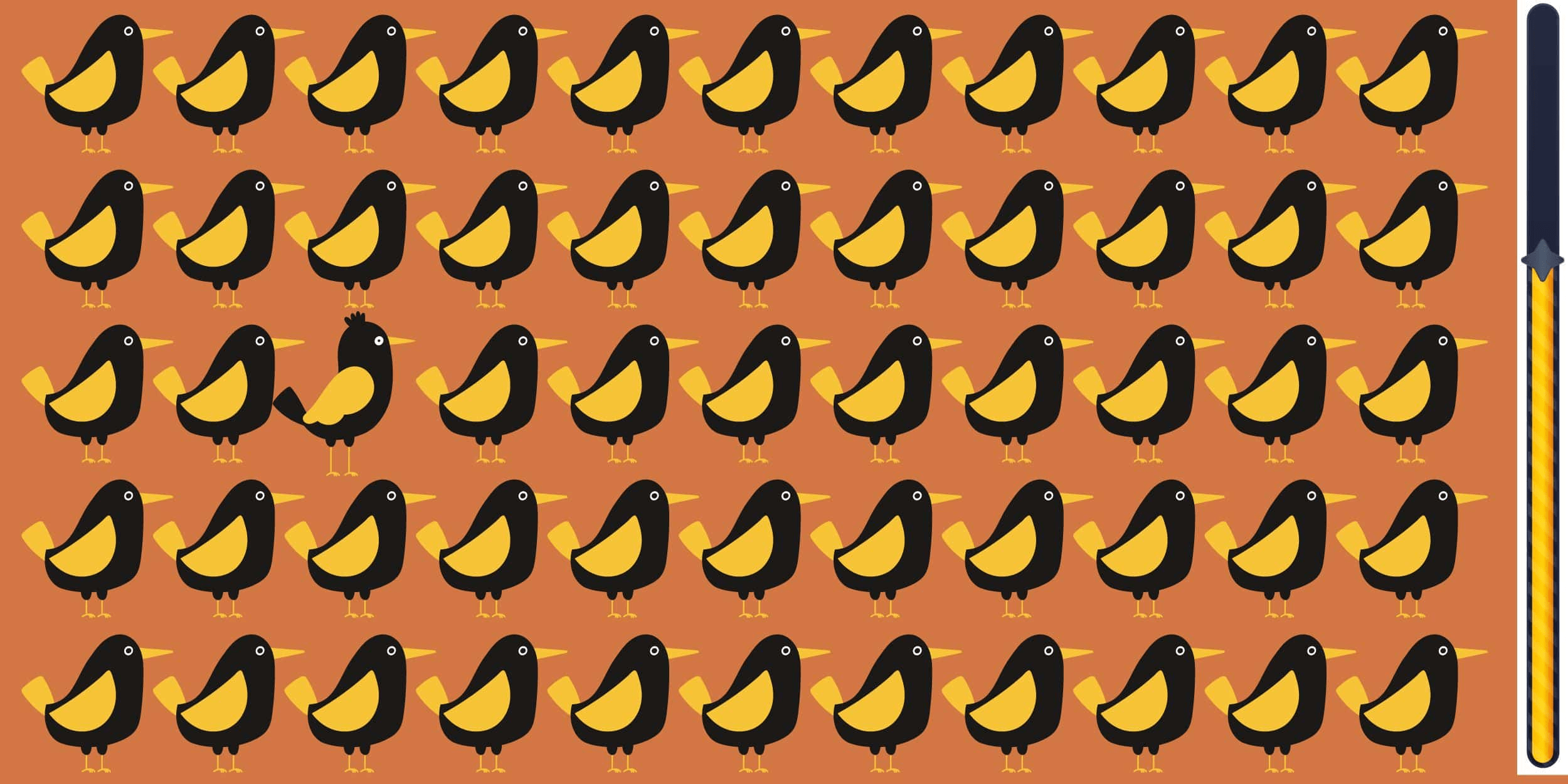 Visual Challenge: Ste detailový majster? Otestujte svoju zrakovú ostrosť s týmto obrázkom: Objavte votrelca skrytého medzi vtákmi za menej ako 8 sekúnd!
