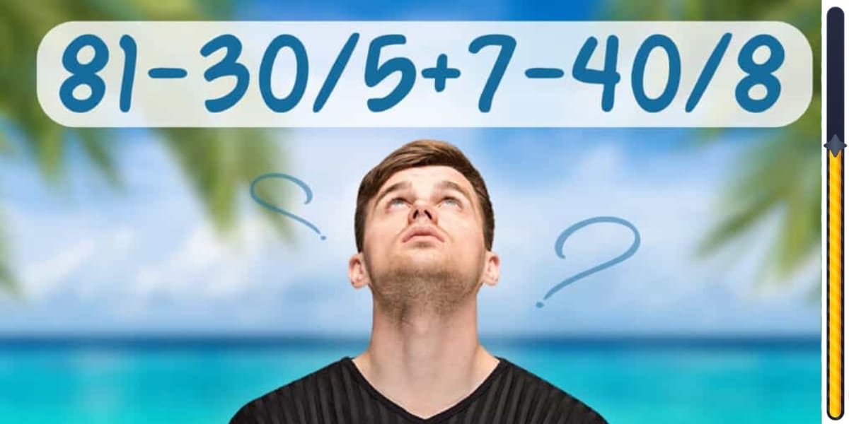 Matematická výzva: Ste v matematike rýchli ako blesk? Dokážte svoje IQ vyriešením tejto rovnice za menej ako 6 sekúnd!