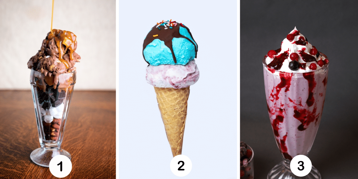 Test osobnosti: Ktorý z troch zmrzlín na obrázku ste vy? Objavte chuť svojho vnútorného pokoja!
