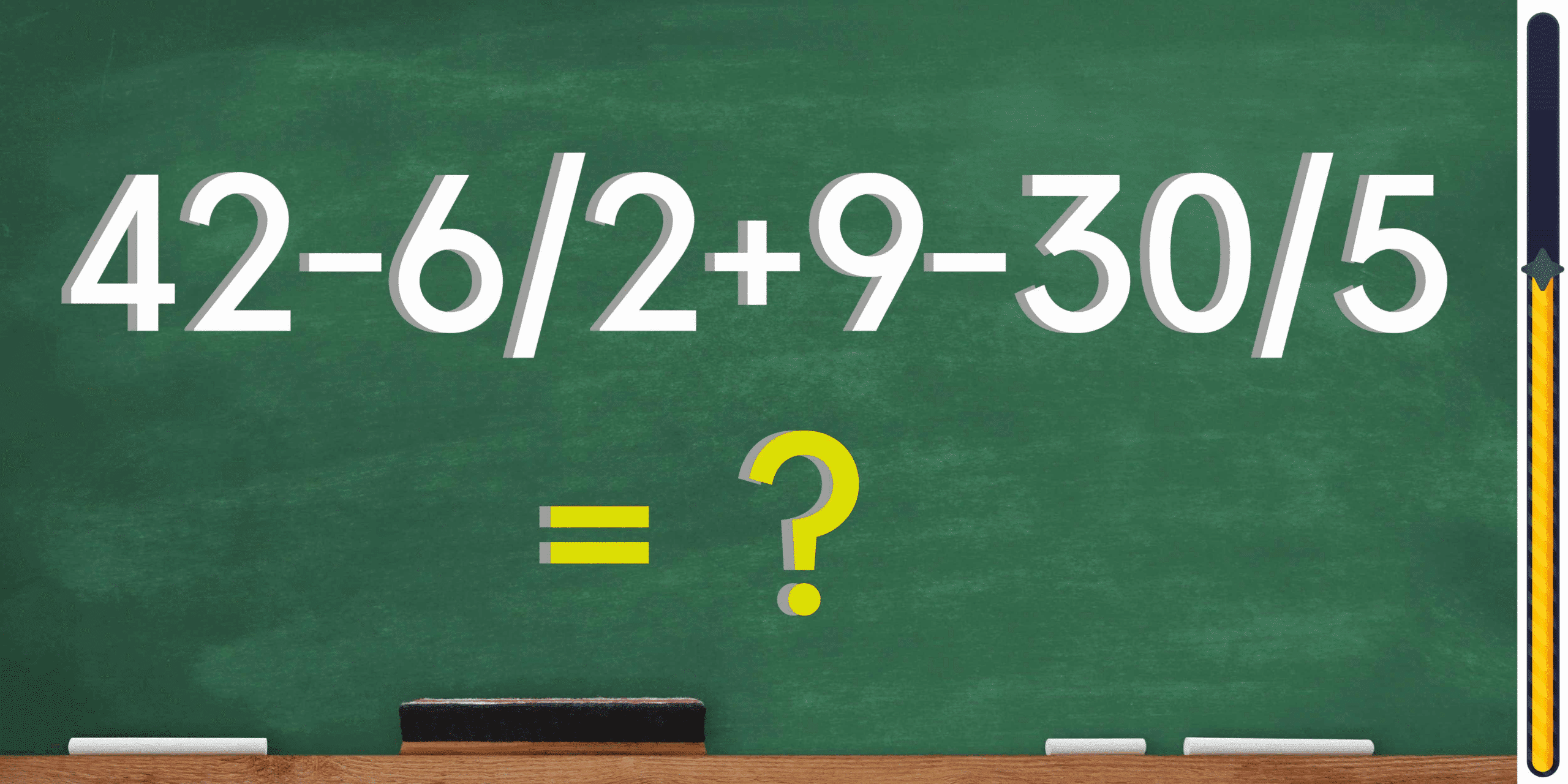 Matematická výzva: Túto hádanku vyriešia len brilantné mozgy za menej ako 7 sekúnd! Otestujte si svoje IQ!