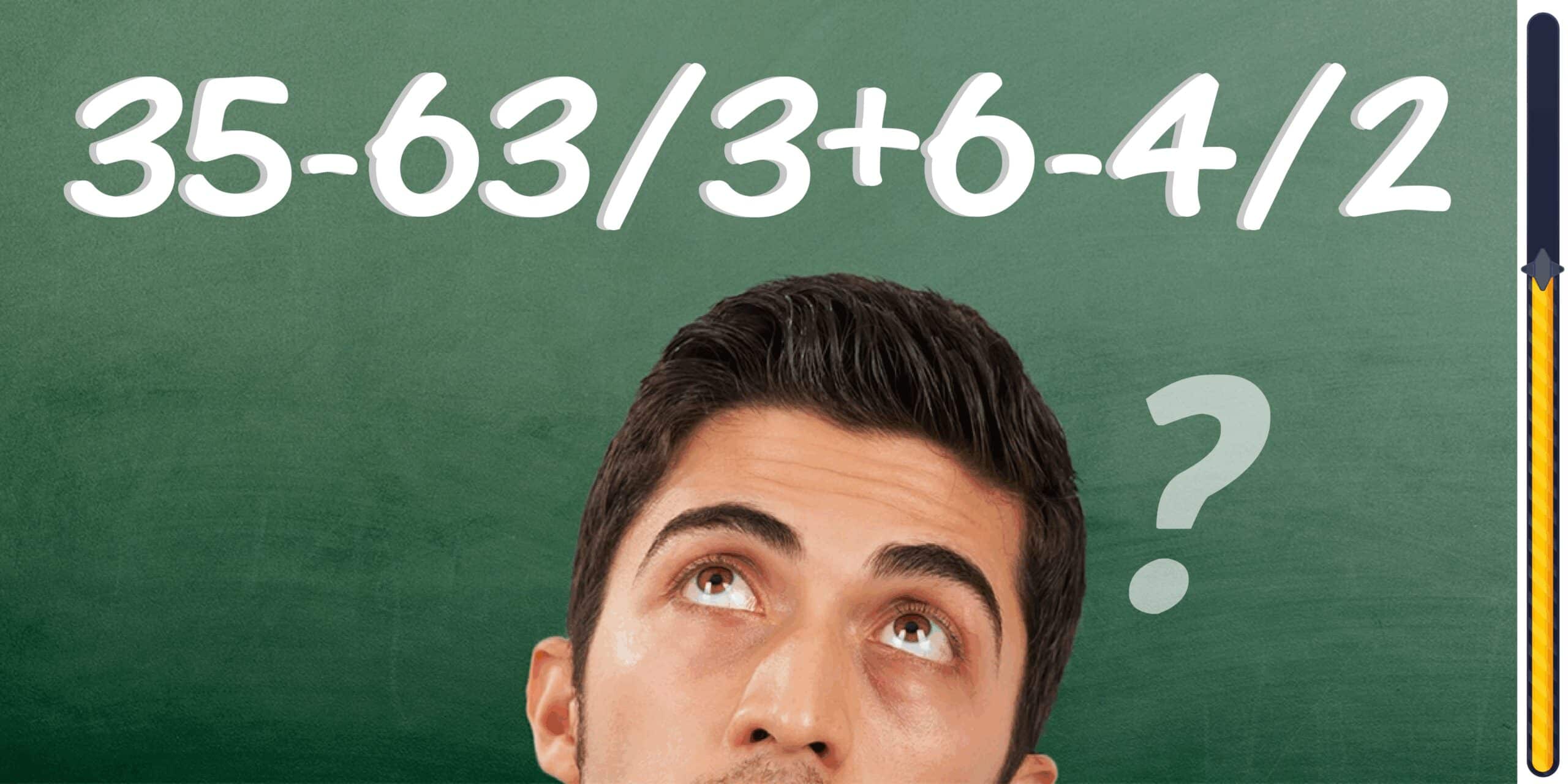 Matematická výzva: Otestujte si svoje bleskové IQ! Dokážete vyriešiť túto rovnicu za menej ako 8 sekúnd?