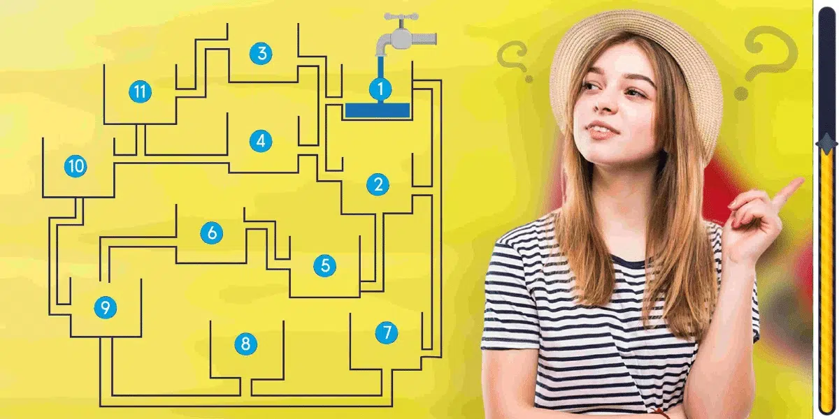 Logická výzva: Iba bystré mysle dokážu uhádnuť, ktorá nádoba sa naplní ako prvá!